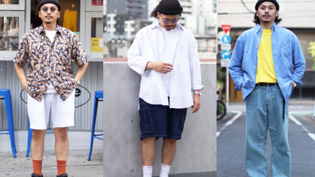 メンズ向け 夏の黒ニット帽 コーデ